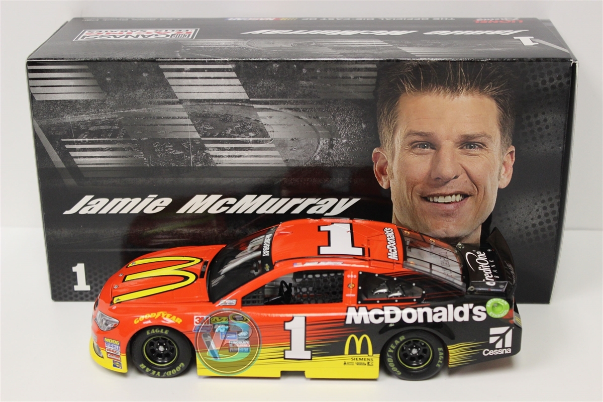 #1 Jamie McMurray 1/64-2018 McDonald's NASCAR Action Lionel RCCA 