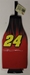 Jeff Gordon # 24 Red and Black Hendrick with Bottle Opener Bottle Koozie - C24-BC-N-JG13-MO