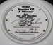 Jeff Gordon #24 " Shades Of A Winner " Numbered Collectors Plate With COA 6.5" X 6.5" - SHADESOFAWINNERPLATE