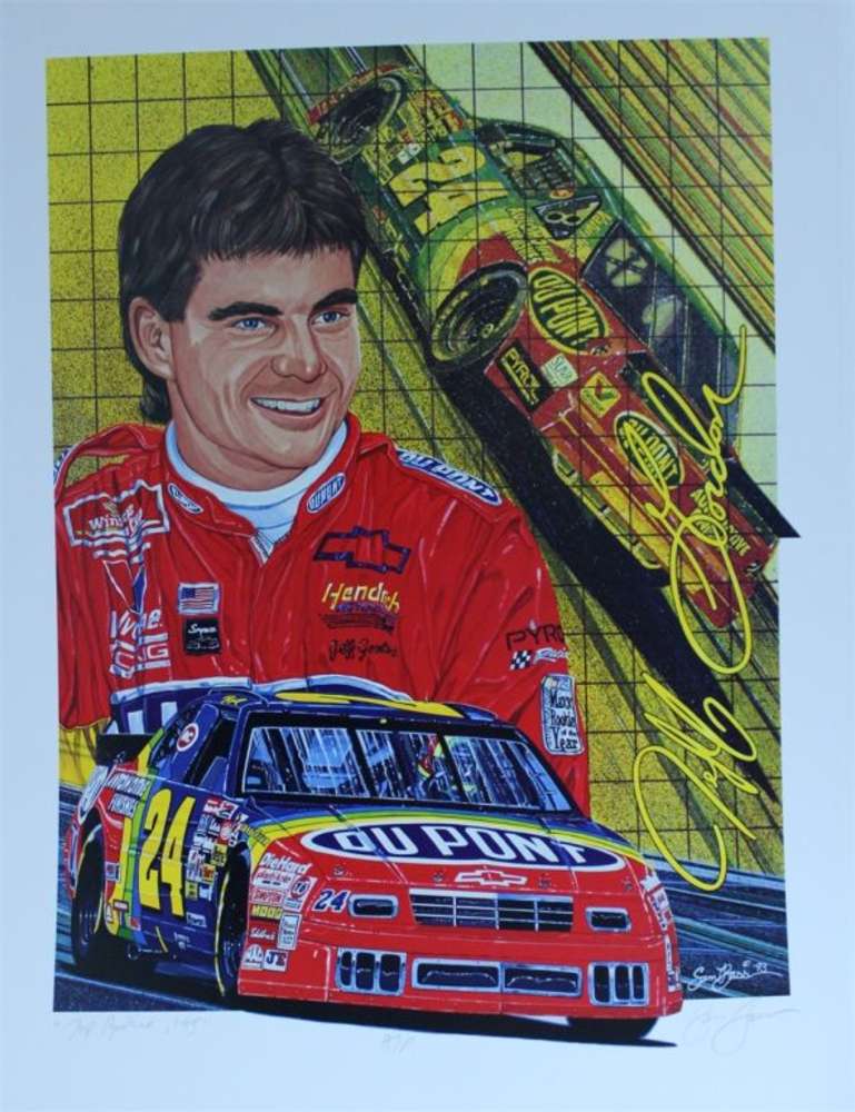 Sam Bass Model Sam Bass Artist – The Nascar Art Of Sam Bass by Bass, Sam – NFHQWP