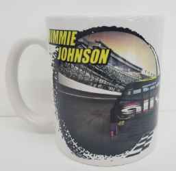 Jimmie Johnson Ally White Coffee Cup Jimmie Johnson Ally White Coffee Cup