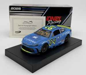 Jimmie Johnson Autographed 2025 Carvana 700th Start 1:24 Nascar Diecast Jimmie Johnson, Nascar Diecast, 2025 Nascar Diecast, 1:24 Scale Diecast, Autographed