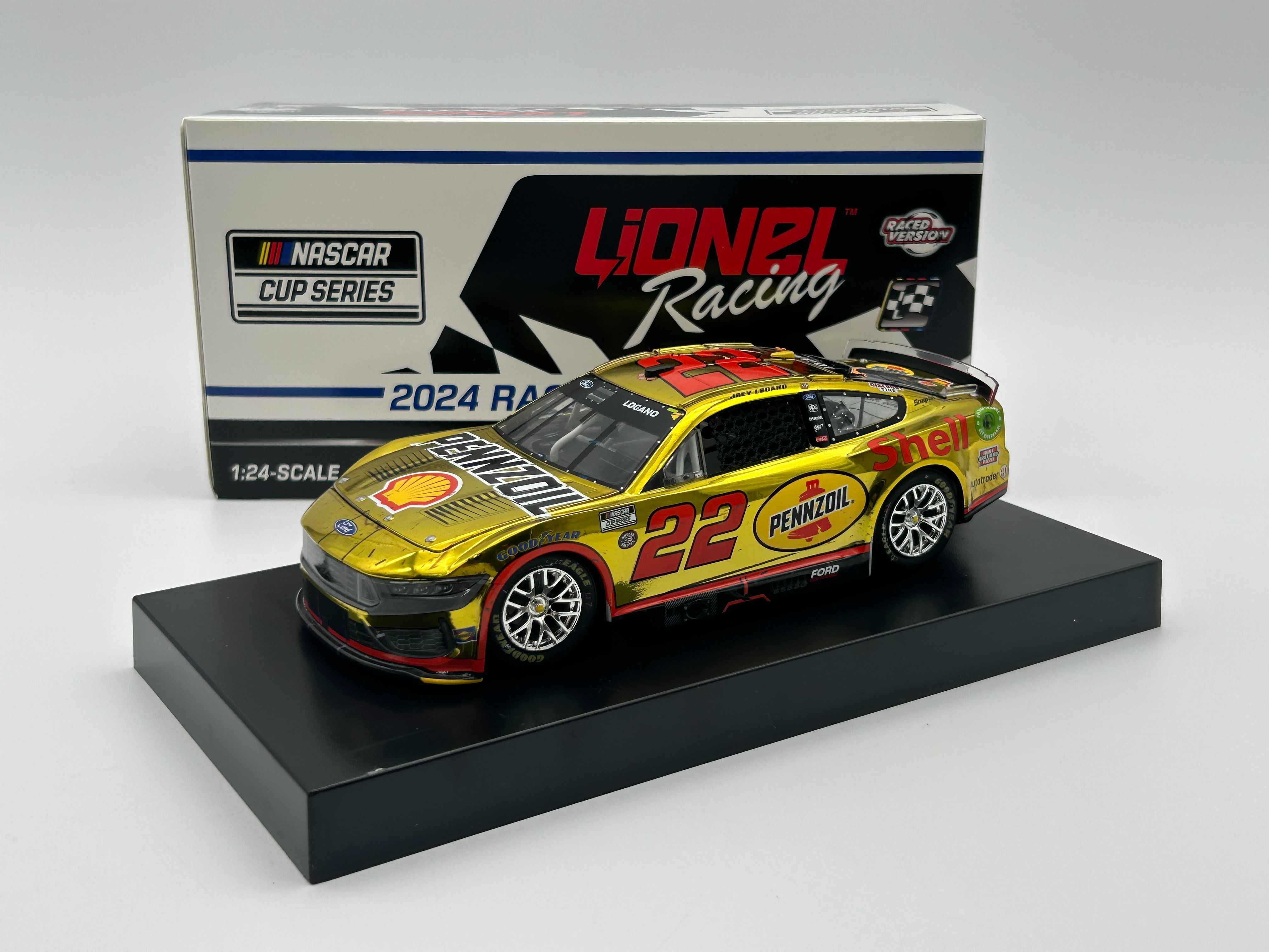 Joey Logano 2024 Shell-Pennzoil Nashville 6/30 Race Win 1:24 Color