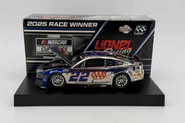 Joey Logano 2025 AAA Insurance Texas 5/4/25 Race Win 1:24 Color Chrome Nascar Diecast Joey Logano, Nascar Diecast, 2025 Nascar Diecast, 1:24 Scale Diecast
