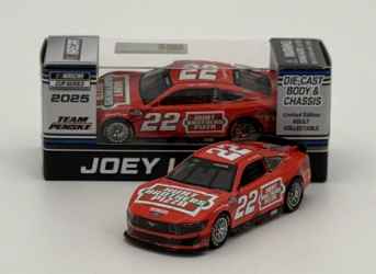 Joey Logano 2025 Hunt Brothers Pizza Red 1:64 Nascar Diecast Joey Logano, Nascar Diecast, 2025 Nascar Diecast, 1:64 Scale Diecast,
