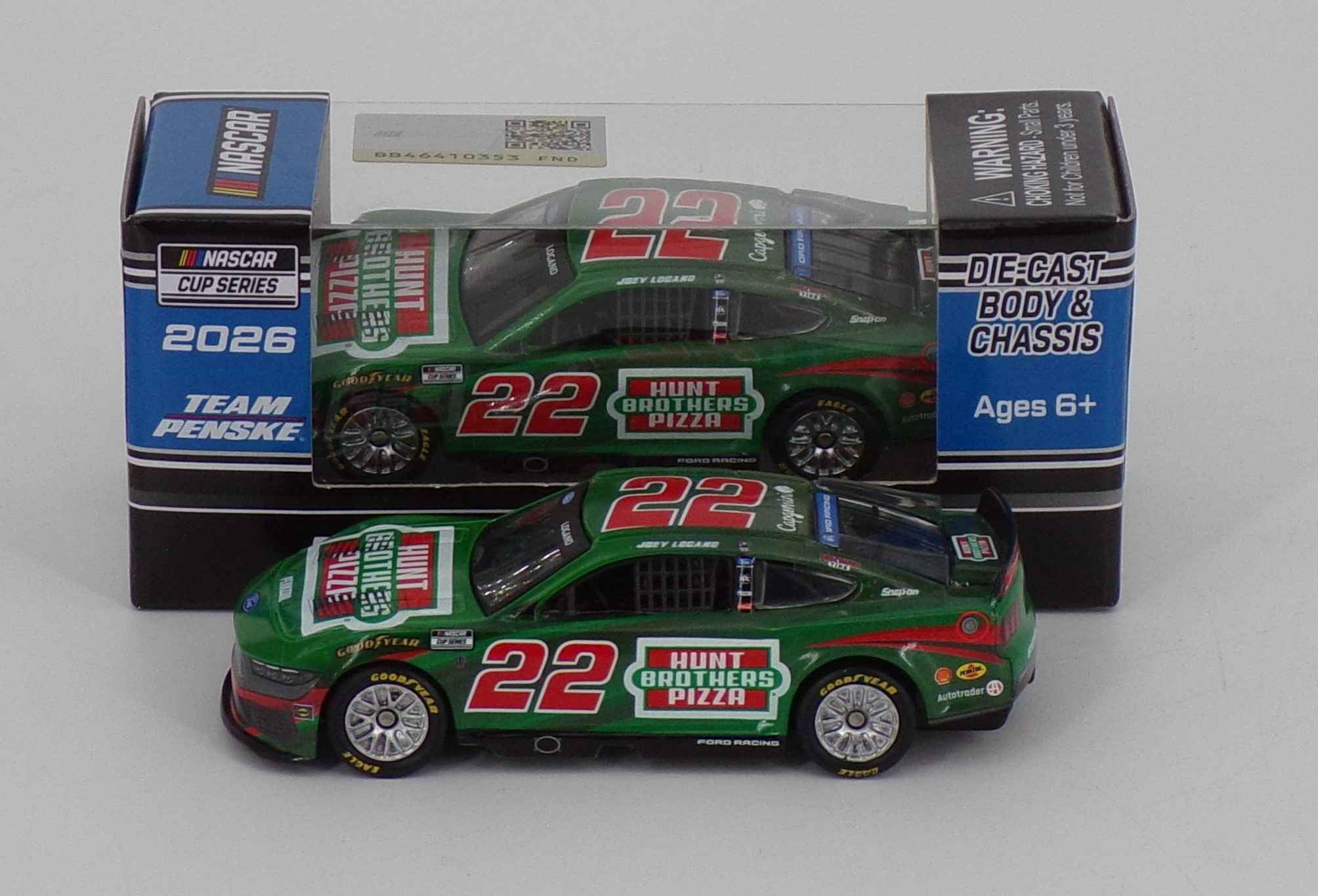 Joey Logano 2026 Hunt Brothers Pizza 1:64 Nascar Diecast