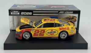 Joey Logano 2026 Shell/Pennzoil 1:24 Nascar Diecast Joey Logano, Nascar Diecast, 2026 Nascar Diecast, 1:24 Scale Diecast