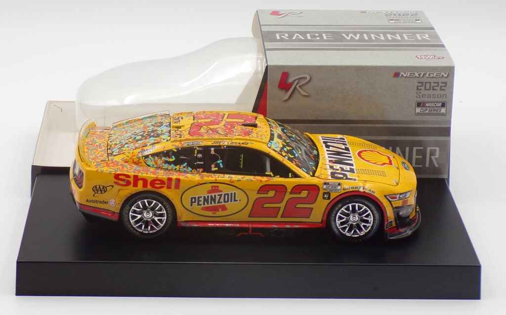 Joey Logano Autographed 2022 Shell-Pennzoil Phoenix 11/6 Playoff Race ...