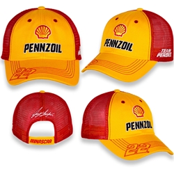 Joey Lognao Pennzoil Sponsor Hat - Adult OSFM Joey Lognao, NASCAR, Cup Series, Hat