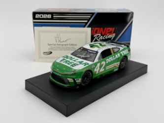 John Hunter Nemechek Autographed 2026 Dollar Tree 1:24 Nascar Diecast John Hunter Nemechek, Nascar Diecast, 2026 Nascar Diecast, 1:24 Scale Diecast, Autographed