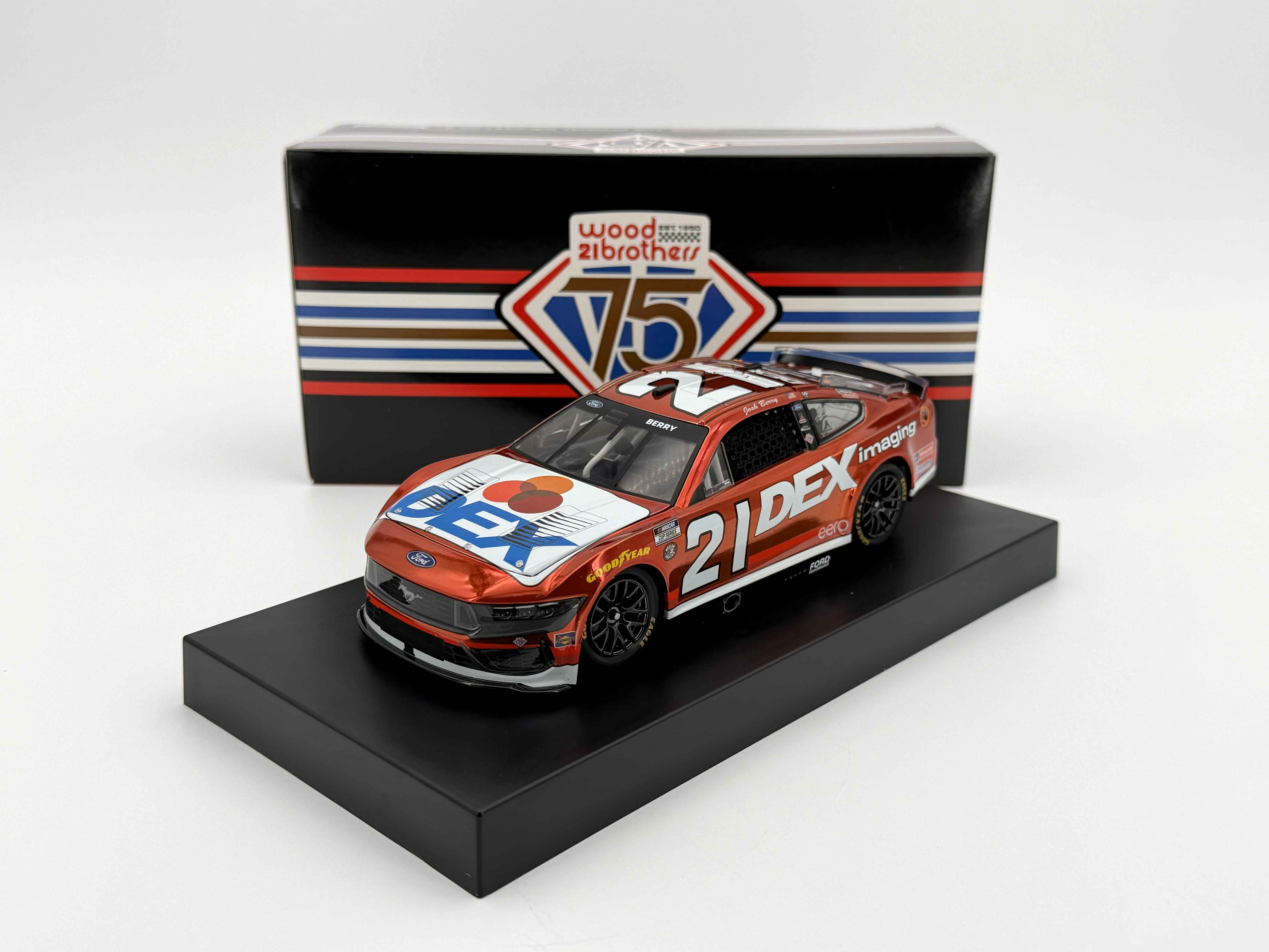 Josh Berry 2025 Dex Imaging All-Star 1:24 Color Chrome Nascar Diecast