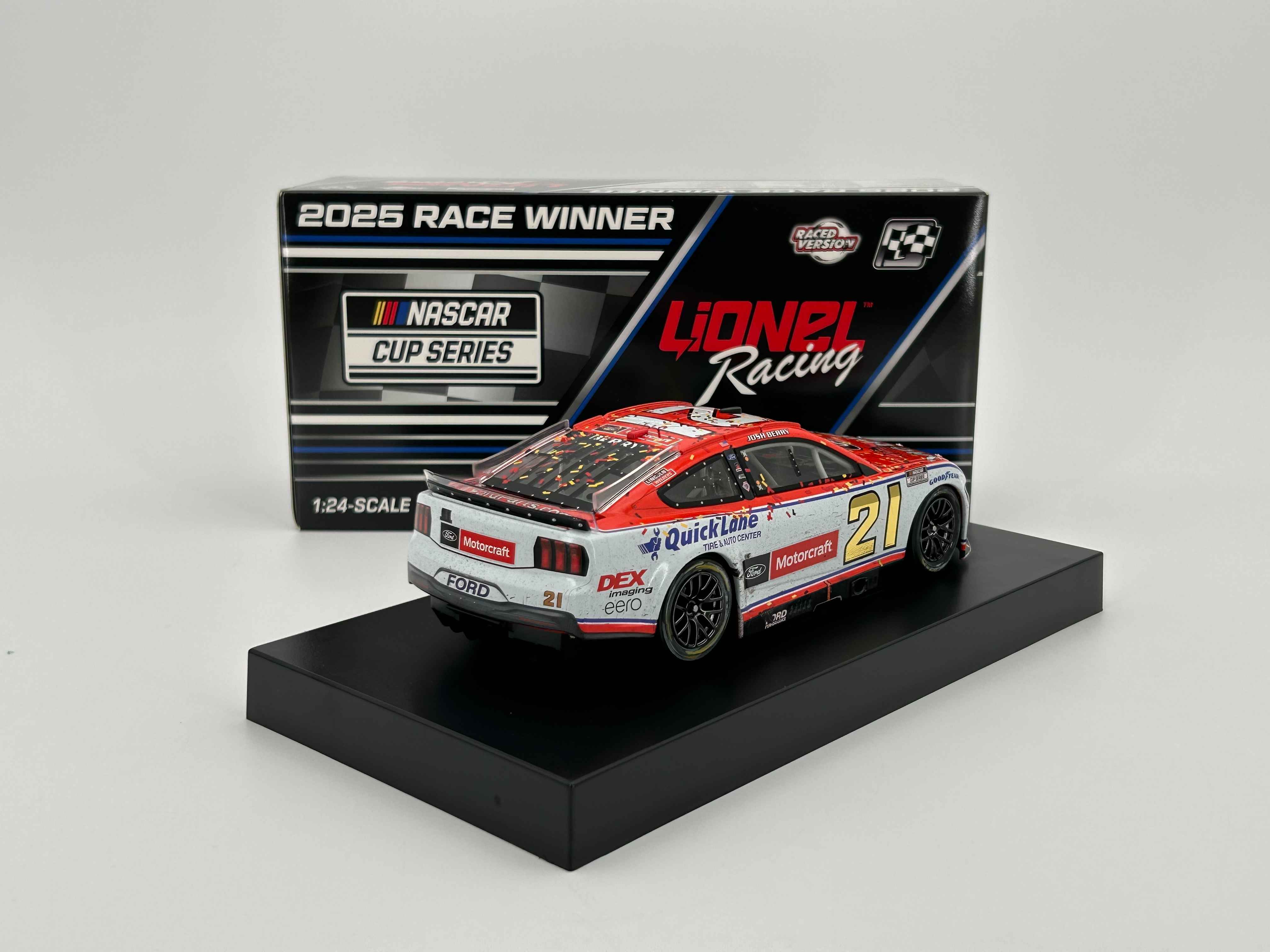 Josh Berry 2025 Motorcraft / Las Vegas 3/16/25 Race Win 1:24