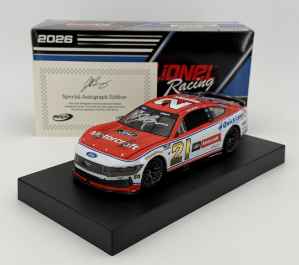 Josh Berry Autographed 2026 Motorcraft 1:24 Nascar Diecast - FOIL NUMBER DIECAST Josh Berry, Nascar Diecast, 2026 Nascar Diecast, 1:24 Scale Diecast, Autographed