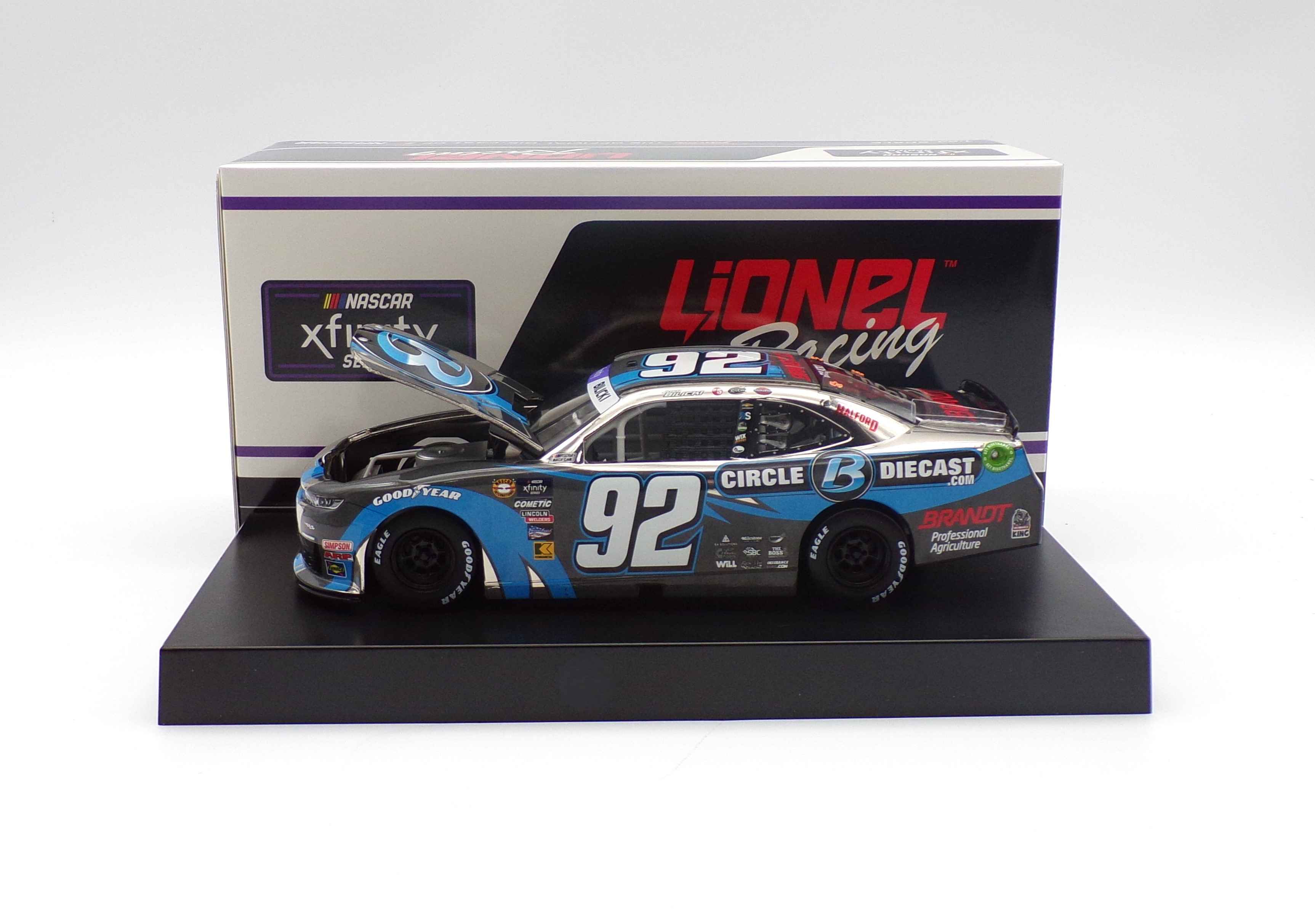 Josh Bilicki 2024 Circle B Diecast Throwback 1:24 Color Chrome
