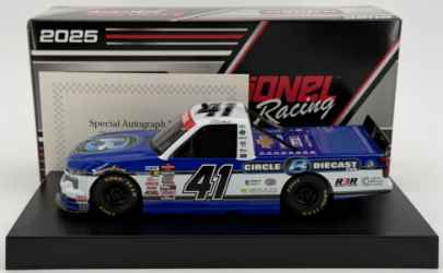 Josh Bilicki Autographed 2025 Circle B Diecast 1:24 Nascar Diecast - Truck Series Josh Bilicki, Nascar Diecast, 2025 Nascar Diecast, 1:24 Scale Diecast