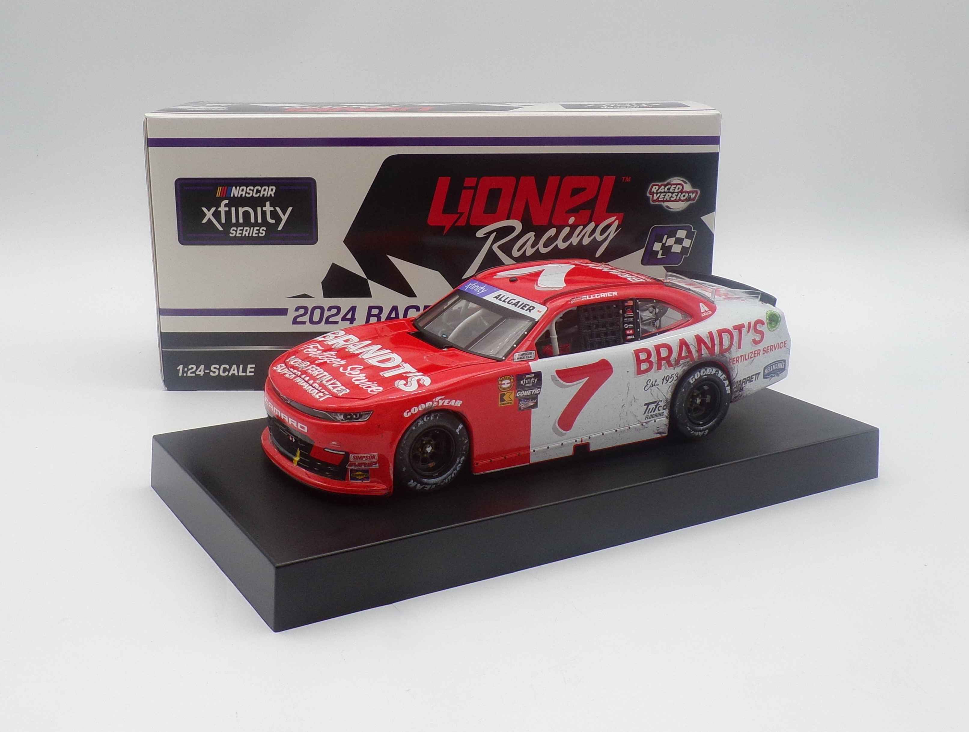 Justin Allgaier 2024 Brandt Throwback Darlington 5/11 Race Win 1