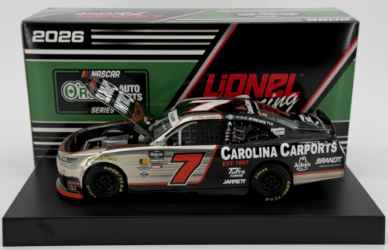Justin Allgaier 2026 Carolina Carports 1:24 Color Chrome Xfinity Diecast Justin Allgaier, Nascar Diecast, 2026 Nascar Diecast, 1:24 Scale Diecast
