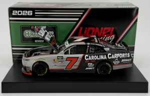 Justin Allgaier 2026 Carolina Carports 1:24 Xfinity Diecast Justin Allgaier, Nascar Diecast,2026 Nascar Diecast,1:24 Scale Diecast, pre order diecast