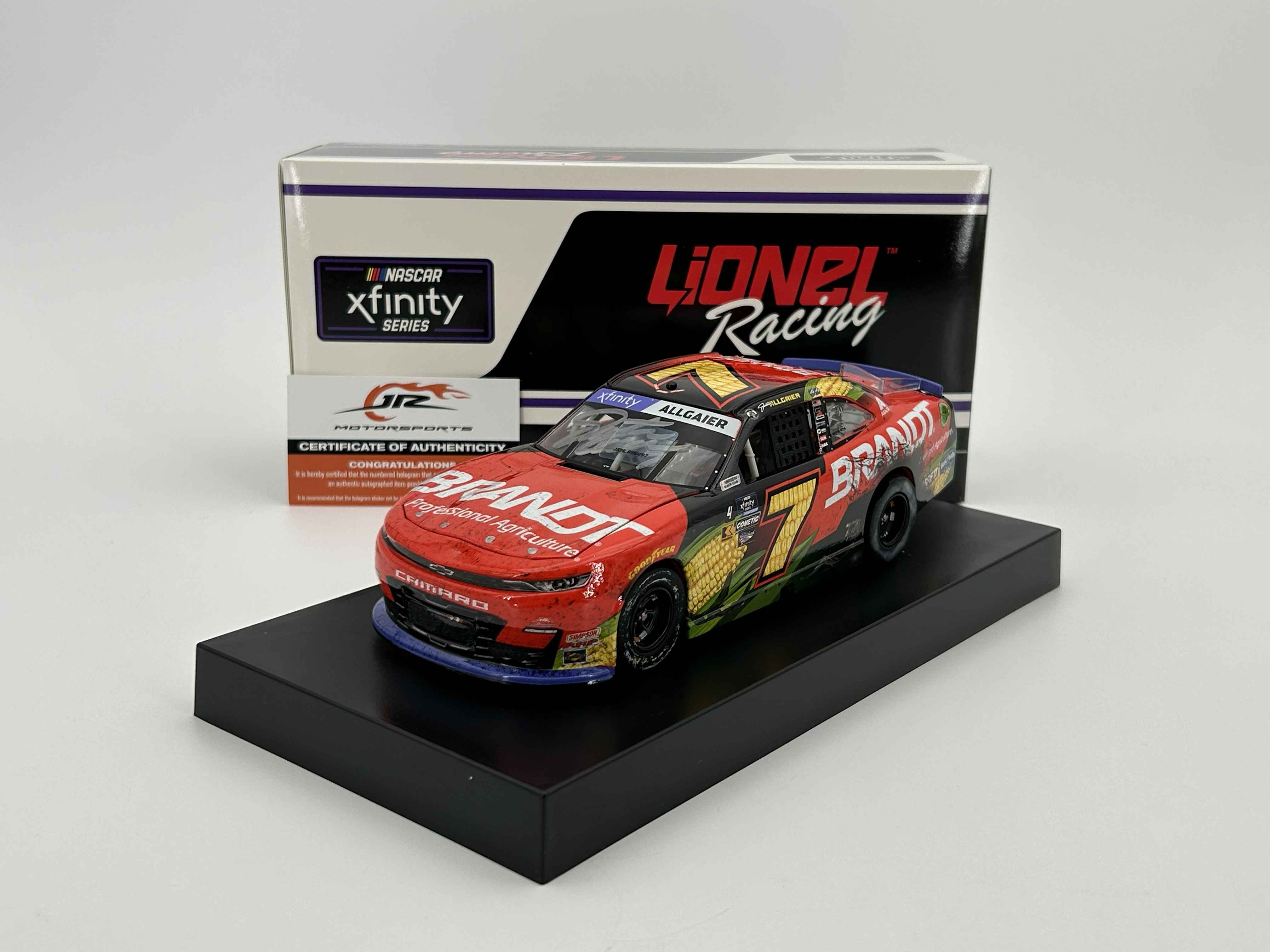 Justin Allgaier Autographed 2024 Championship Clinching Raced