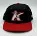 Kannapolis Intimidators Black & Red - New Era Snapback Med/Larg Hat OSFM - INT-BR-HAT