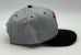 Kannapolis Intimidators Grey & Black - New Era Snapback Med/Larg Hat OSFM - INT-GB-HAT