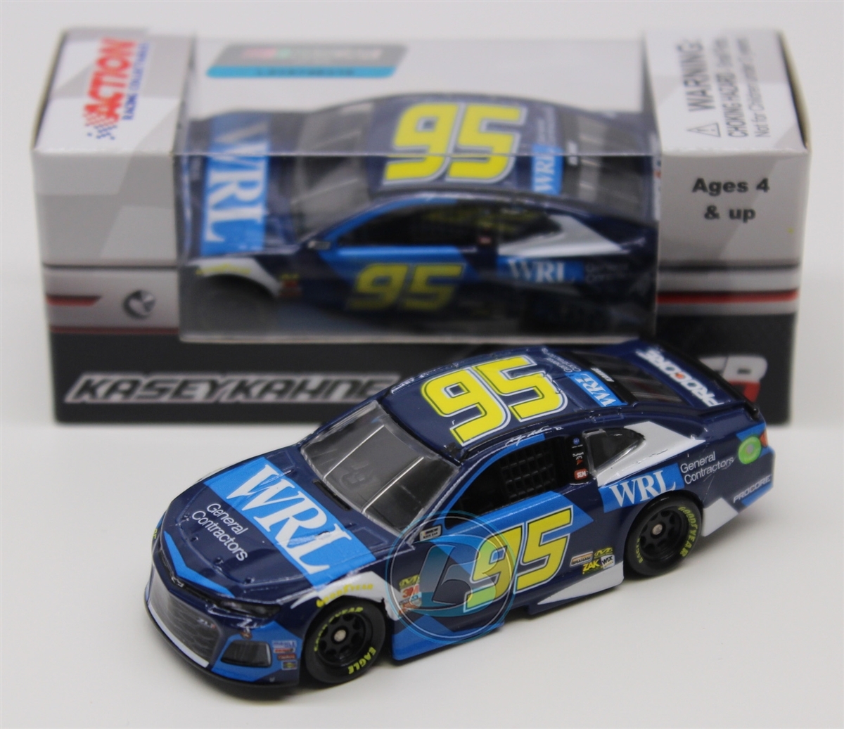 KASEY KAHNE #95 2018 WRL GENERAL CONTRACTORS 1/24 SCALE NEW IN STOCK FREE SHIP 