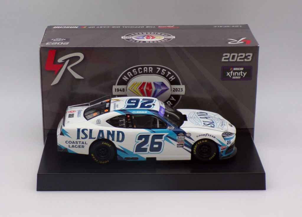 Kaz Grala 2023 Island Coastal Lager 1:24 Nascar Diecast