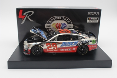 Kevin Harvick 2023 #29 Busch Light Throwback 1:24 Color Chrome Nascar Diecast Kevin Harvick, Nascar Diecast, 2023 Nascar Diecast, 1:24 Scale Diecast