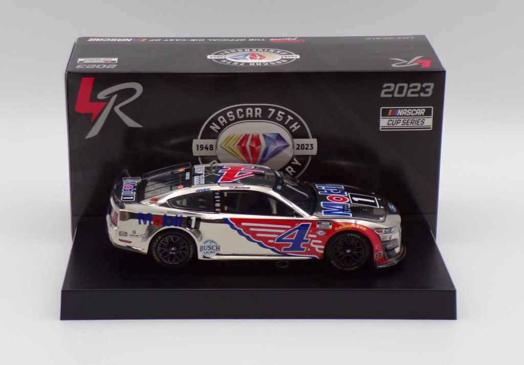Kevin Harvick 2023 Mobil 1 Wings 1:24 Color Chrome Nascar Diecast