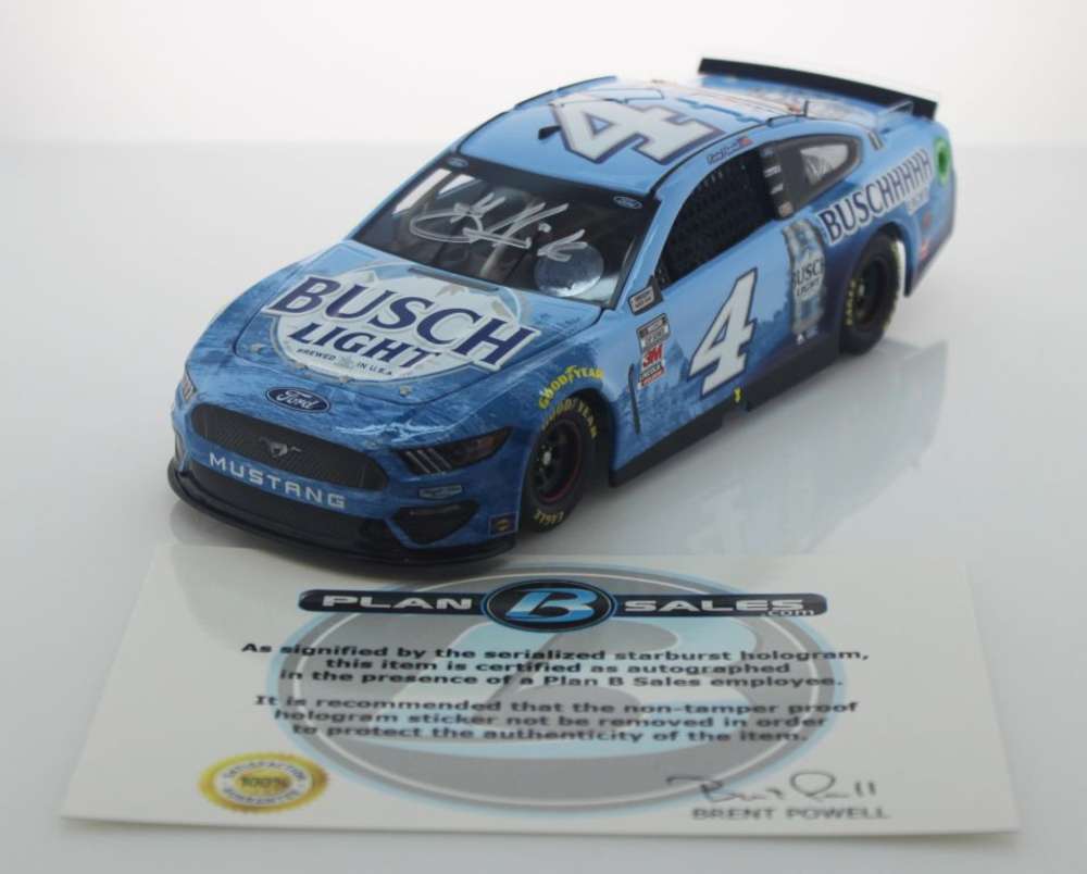Buschhhhh Light Kevin Harvick Autographed 2020 Buschhhhh Light 1:24 Nascar Diecast