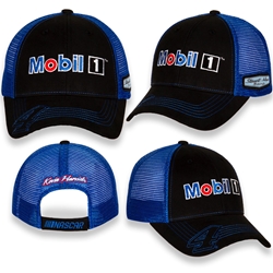 Kevin Harvick Mobil 1 Sponsor Hat - Adult OSFM Kevin Harvick, NASCAR, Cup Series, Hat