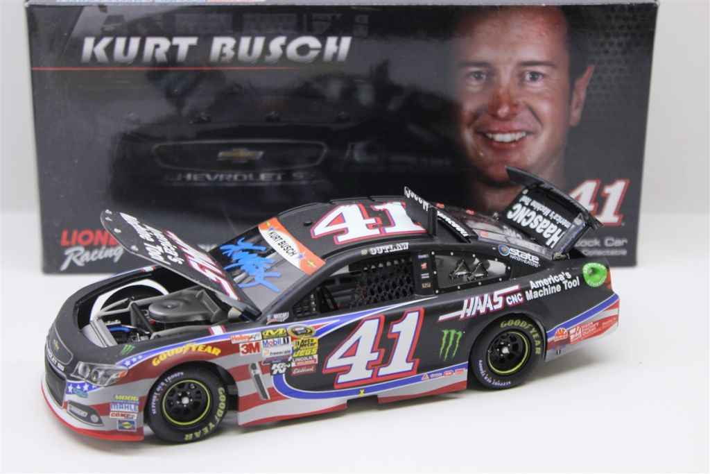 Kurt Busch Paint Pen Autographed #41 2014 Haas Automation Nascar