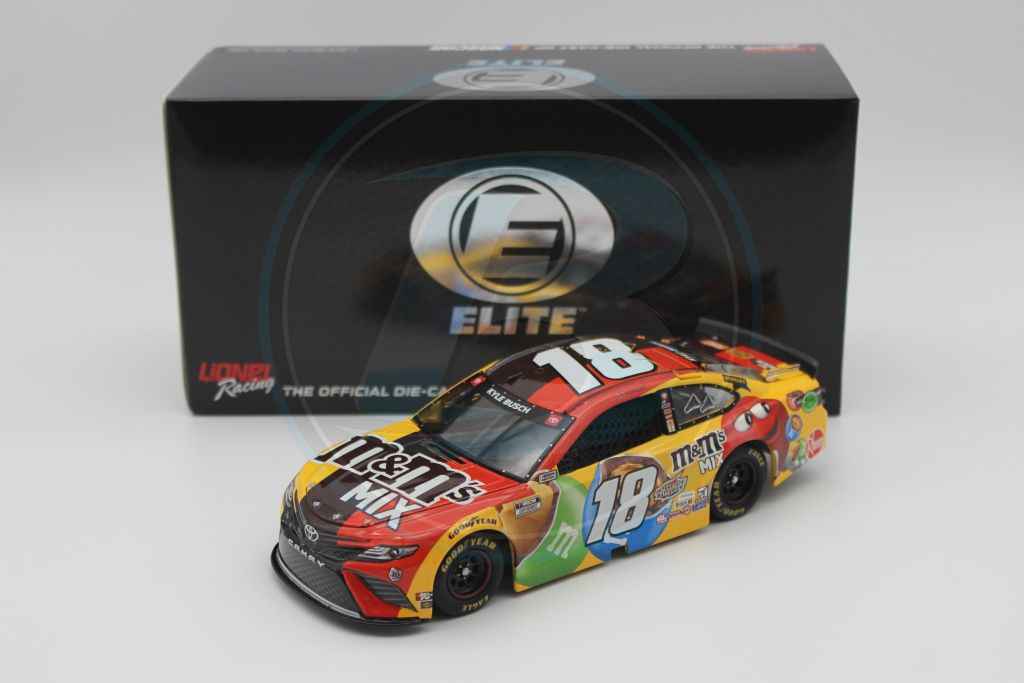 Kyle Busch 2021 M&M's MIX 1:24 Elite Nascar Diecast