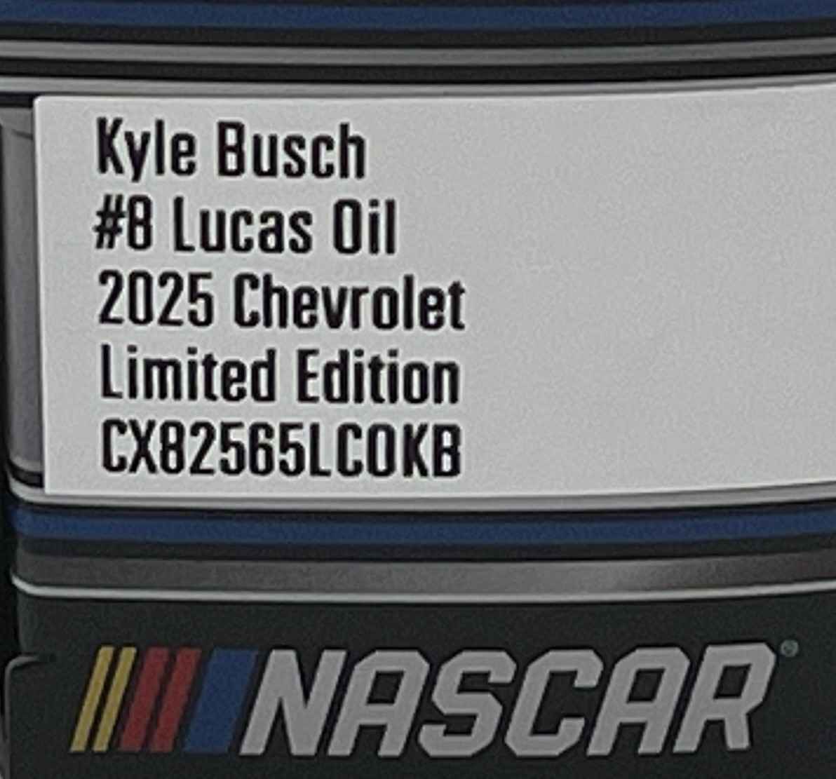 Kyle Busch 2025 Lucas Oil 1:64 Nascar Diecast