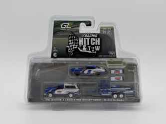 Kyle Larson 1986 Chevrolet K5 Blazer & 1969 Chevrolet Camaro - Racing Hitch & Tow Series 6 Kyle Larson, 1:64, diecast, greenlight, indy