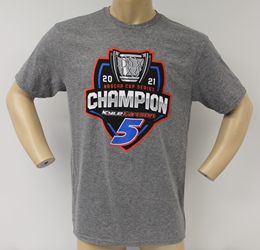 Kyle Larson 2021 Cup Series Champ 2-Spot Trophy Tee Kyle Larson, shirt, nascar, champion