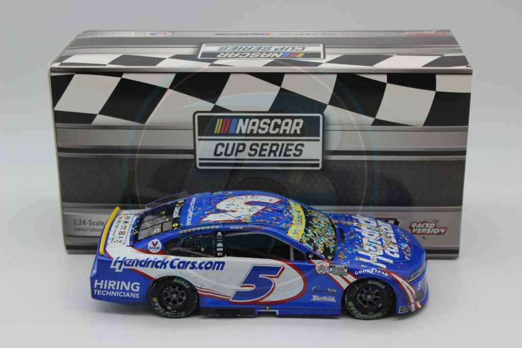 Kyle Larson 2021 HendrickCars.com Phoenix Cup Series Playoff Win 1