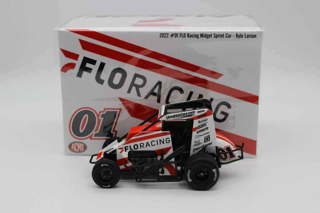 Kyle Larson 2022 FloRacing Chili Bowl 1:18 Midget Diecast