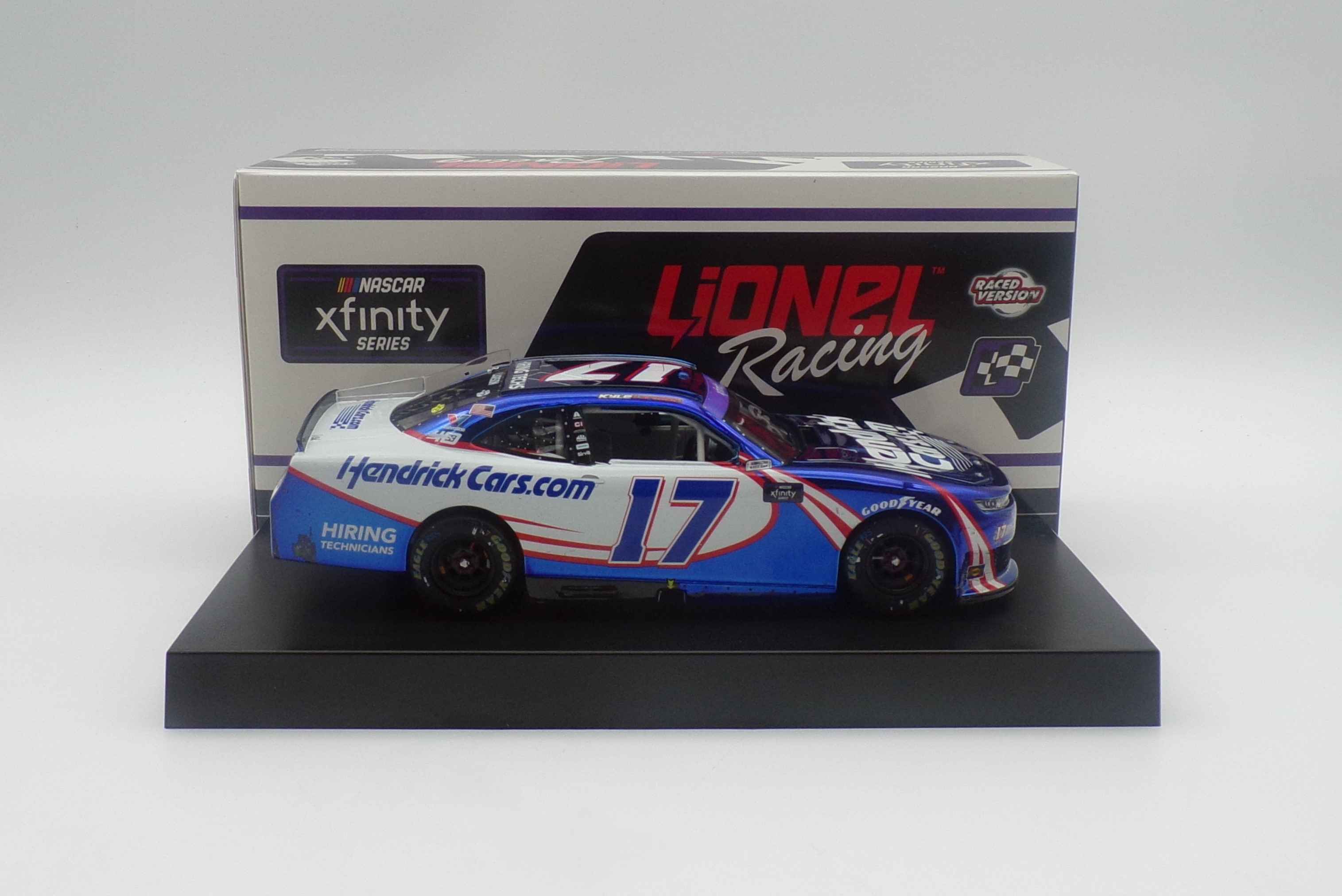 Kyle Larson 2024 Hendrickcars.com COTA Raced Win 1:24 Color Chrome