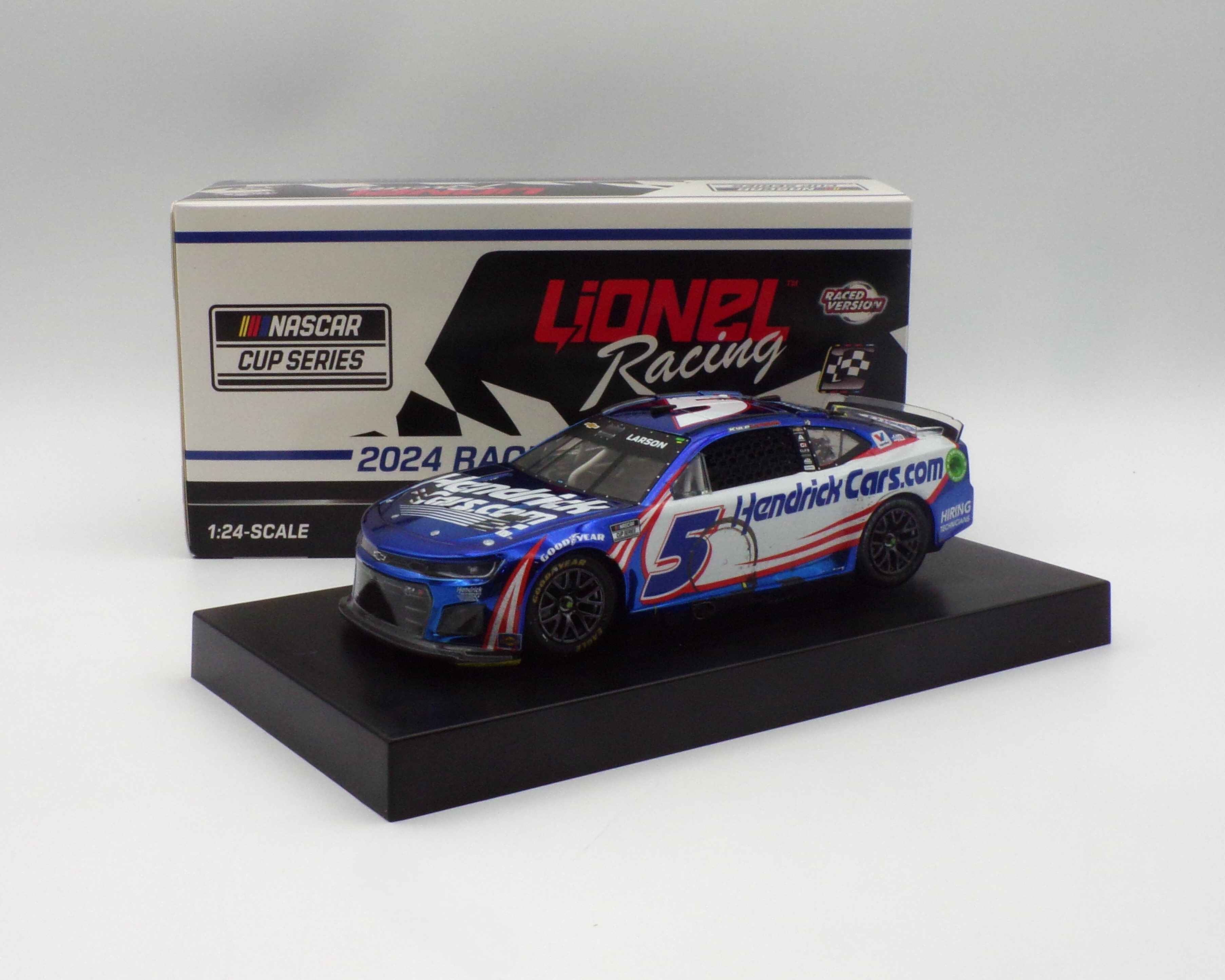 Kyle Larson 2024 Hendrickcars.com Kansas 5/5 Race Win 1:24 Color