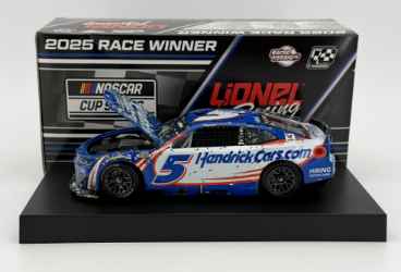 Kyle Larson 2025 Hendrickcars.com Kansas 5/11/25 Race Win 1:24 Nascar Diecast  Kyle Larson, Nascar Diecast, 2025 Nascar Diecast, 1:24 Scale Diecast