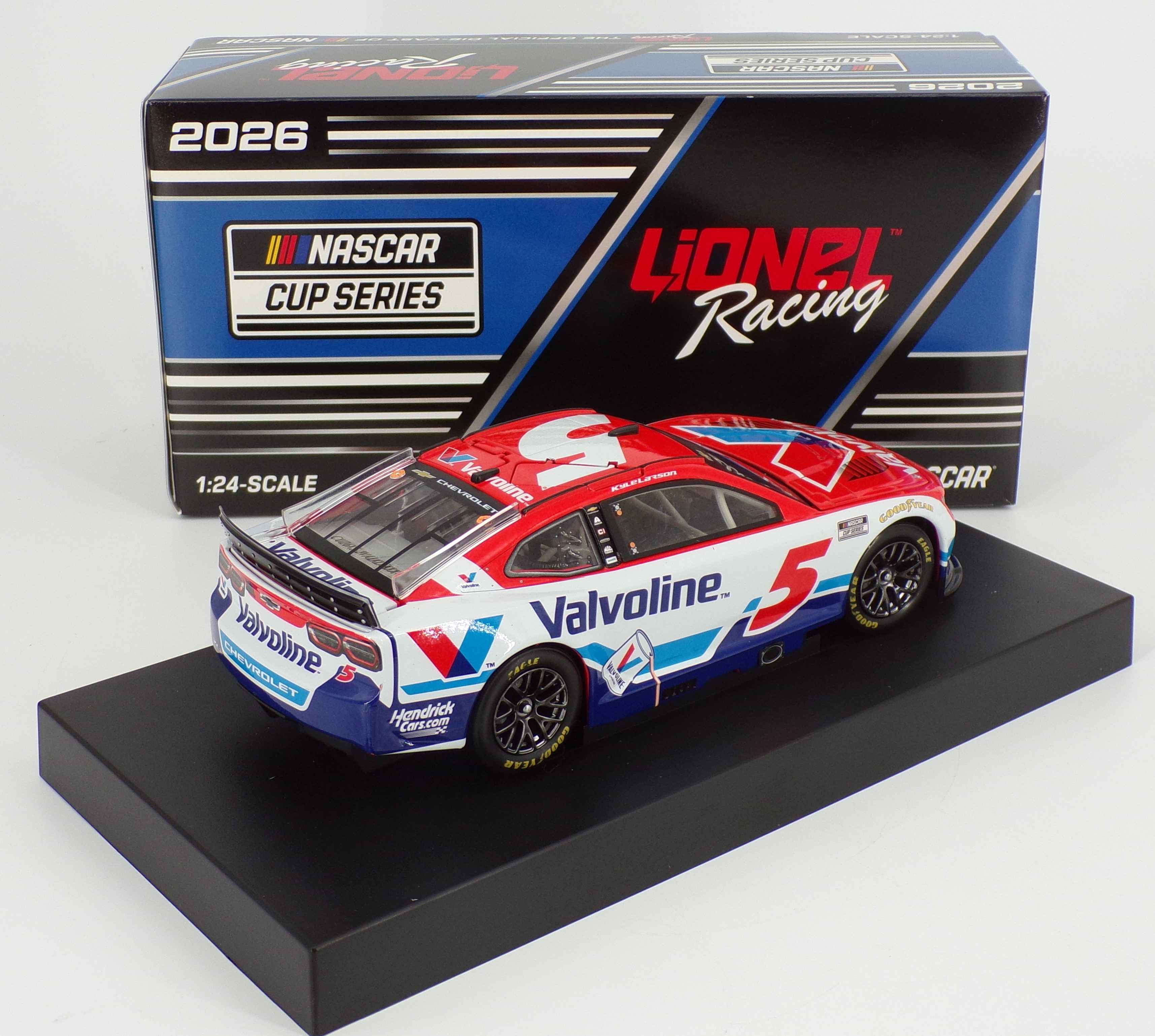 ミニカーセット Hooters Kodak Valvoline Kyle Larson 2026 Valvoline 1:24 Nascar Diecast