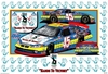Kyle Petty 2003 "Hands To Victory" Sam Bass Poster 17" X 25" Sam Bas Poster