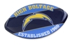 L.A. CHARGERS SLOGAN FOOTBALL MAGNET nfl, magnet, lanyard, licensed, keychain