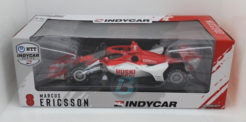 Marcus Ericsson #8 Chip Ganassi Racing, Huski Chocolate (Road Course Configuration) 1:18 2021 NTT IndyCar Series Marcus Ericsson, 2021, 1:18, diecast, greenlight, indy