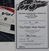 Mark Martin 1996 "Top Flight!" Numbered Sam Bass Print 19.5" X 16" W/COA - SB-TOPFLIGHTMM-P-POS247B