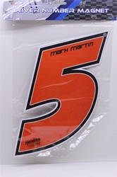 Mark Martin #5 12 inch Magnet Mark Martin #5 12â€³ Magnet