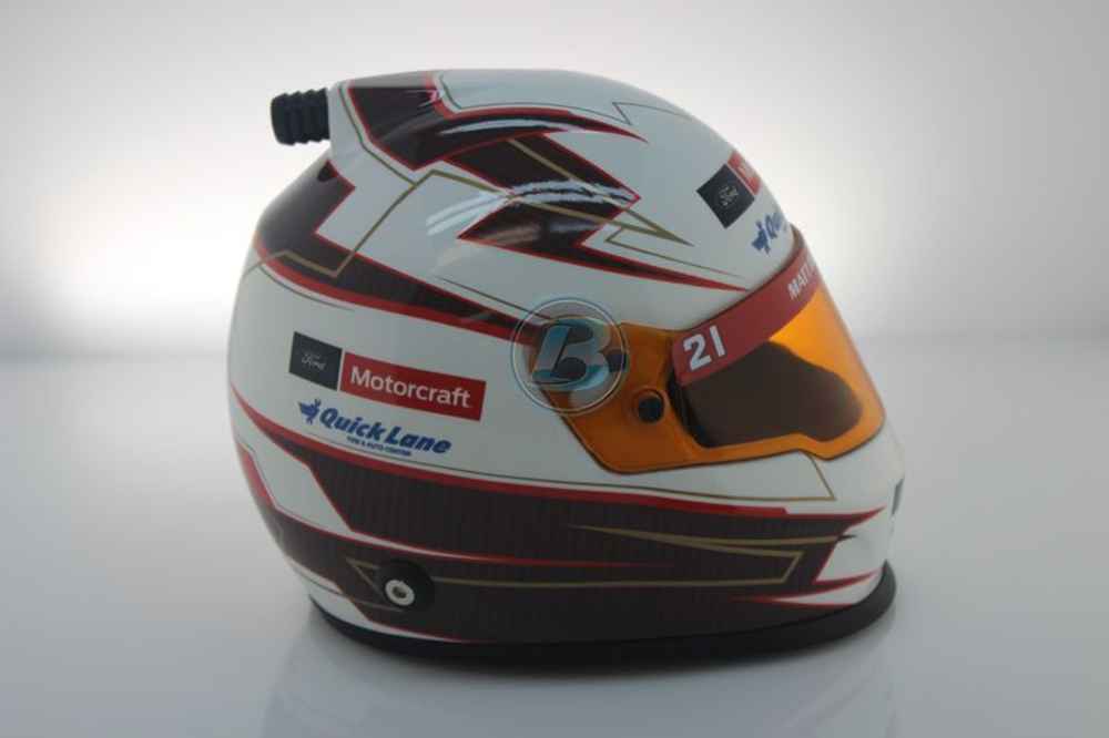 Motorcraft Mini Matt DiBenedetto 2020 Motorcraft MINI Replica Helmet