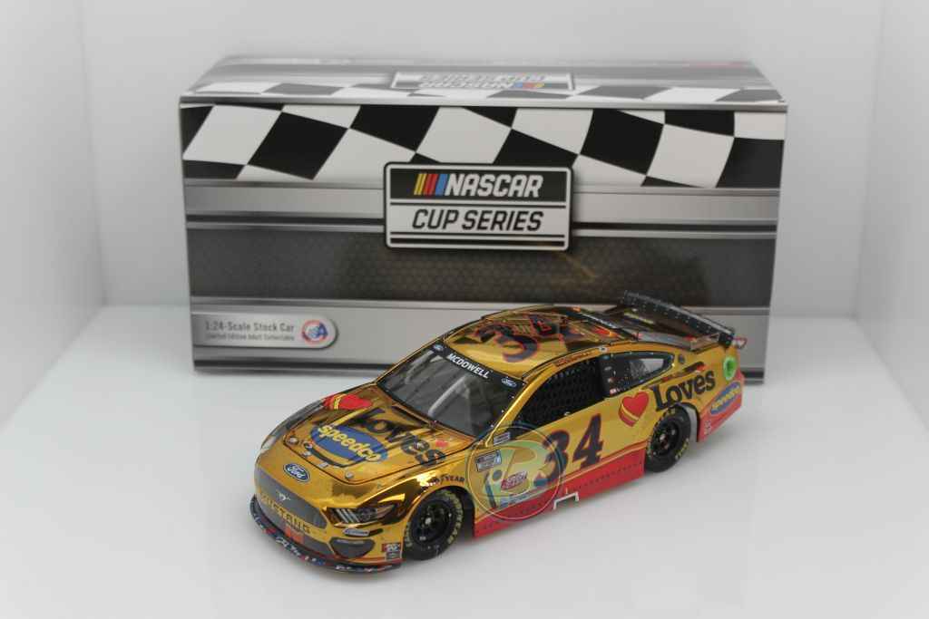 Michael McDowell 2021 Daytona 500 Race Win 2/14 1:24 Color Chrome