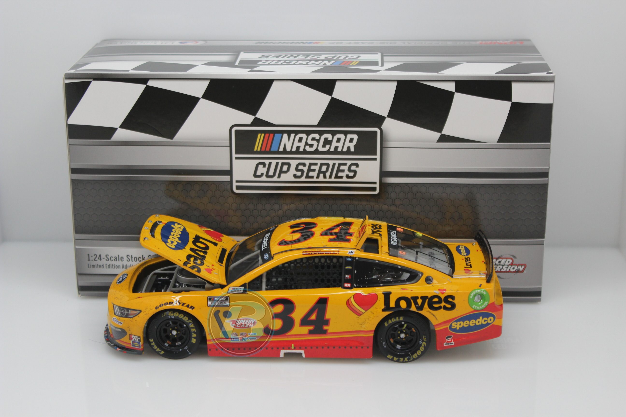 Michael McDowell #95 Thrivent 2015 Fusion Action NASCAR 1:64 scale 
